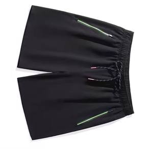 Pantalones cortos deportivos informales hechos a medida para hombre, cintura elástica, transpirables, de secado rápido, colores sólidos de alta calidad, lo último en Color personalizado - Product Image 2