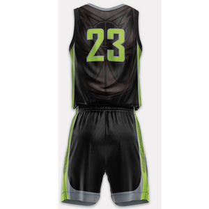 Ensemble d'uniformes de basketball réversible en polyester imprimé de haute qualité 2026 – Personnalisez votre équipe – Séchage rapide – Short d'été unisexe certifié BSCI - Product Image 6