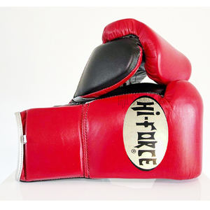 Gants de boxe en cuir faits main sur mesure pour hommes et femmes 12oz 16oz MMA Kickboxing Sparring Entraînement - Product Image 1