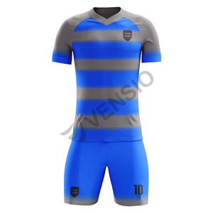 Uniforme de football pour hommes avec design par sublimation personnalisé de haute qualité OEM Sportswear Training Jersey in France Style - Product Image 1