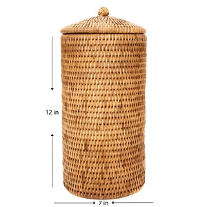Double <b>Toilet</b> <b>Roll</b> Holder Handmade <b>Storage</b> <b>Box</b> Eco-Friendly Natural Home and Home Decor Wholesale from Vietnam - Product Image 2