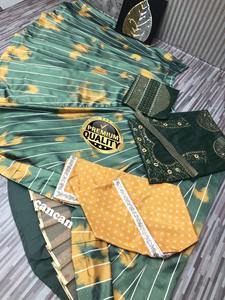 Diseñador de calidad superior Malai Silk Heavy Digital Printed Lehenga Choli con fabricante Dupatta de Surat India - Product Image 5