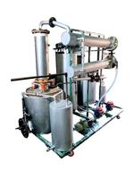 Prix attractif, Machine Diesel Semi-continue, huile moteur usagée vers une usine de raffinage Diesel. Panneau de contrôle intelligent 200 Ltr par jour