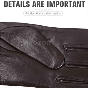 Low MOQ Design Your Own Leather Gloves Different Style Leather Gloves Fashion Wear Leather Gloves - Product Image 6