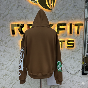 Sweat à capuche imprimé confortable taille unique 2026, 100% coton molletonné respirant, écologique, fabriqué en usine, prix bas, unisexe - Product Image 6