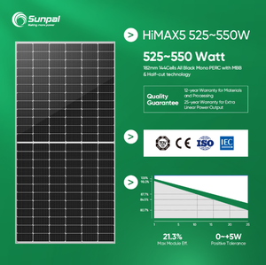 Nuevo Sistema de Almacenamiento de Energía Solar Fuera de la Red Sunpal, Kit Completo de 5000W 5Kw 8Kw 10Kw 12Kw, Sistema Solar Híbrido Todo en Uno - Product Image 4
