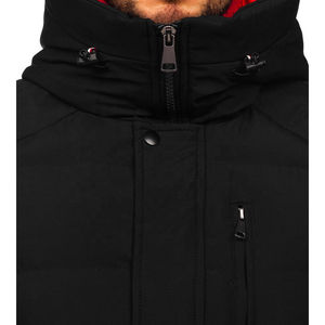 2026 Wholesale Custom Thick Padded Winter Men's <b>Fleece</b> Jacket Warm Plus Size Stand Collar Breathable - Product Image 5