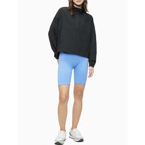 Calvin Klein Felpa Mezza Zip da Donna Taglie Forti Performance Wear Nera Taglia 2XL - Product Image 3