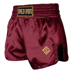 Short de combat de boxe de haute qualité design personnalisé en vente en gros impression par sublimation Muay Thai MMA Short de combat de boxe kickboxing - Product Image 1