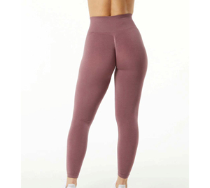 Haute qualité Tissu Polyamide Polyester Taille Haute Femmes Sans Couture Legging pour les femmes - Product Image 4