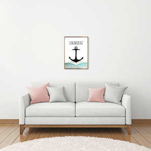 Impresión artística de un lugar favorito con diseño costero - Product Image 3