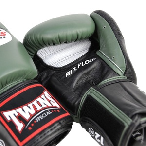 Professional grade boxing <b>gloves</b> for training sparring and fitness workouts with strong padding secure wrist closure and comfort - Product Image 4