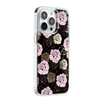 Ventes cristal Simple anti-rayures mince protection mode Uv Design miroir résine étui de téléphone portable pour iPhone 15 pro max