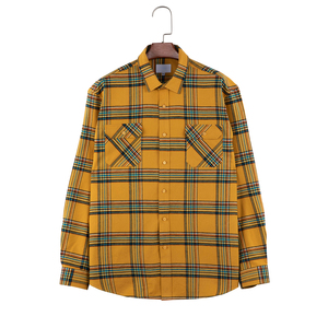 Chemise Classique Vintage Personnalisée pour Hommes, Coupe Ample, Flanelle Décontractée, Motif à Carreaux, Chemise à Carreaux en Flanelle à Manches Longues pour Hommes - Product Image 1