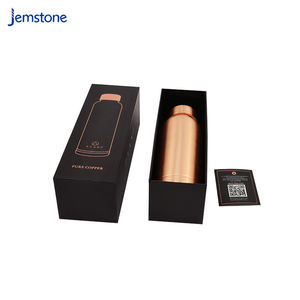 Flacons compte-gouttes pour parfum, vin, miel, boîte en tube de papier, emballage cadeau en papier personnalisé, boîte d'expédition cylindrique pour bouteille d'eau de 17 oz - Product Image 4