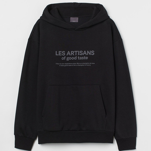 Sudaderas con Capucha de Invierno Gruesas y Resistentes al Desgaste, de Poliéster/Algodón de 370 Gramos, con Impresión Digital de Logotipo Personalizado de Alta Calidad para Hombre - Product Image 1