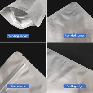 Lớn resealable Ziplock thực phẩm chết cắt túi mùi bằng chứng đứng lên túi nhôm nhựa Mylar bao bì túi - Product Image 6