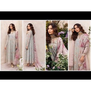 ชุดสูทผ้าลอนสำหรับฤดูร้อนของผู้หญิง Iznik Dahlia '24 DL-10 TC-818 คอลเลกชัน - Product Image 2