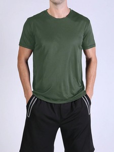 Camiseta deportiva ultraligera de secado rápido para hombre, Camiseta de punto ligera y transpirable para entrenamiento físico, entrenamiento, correr, gimnasio, informal - Product Image 3