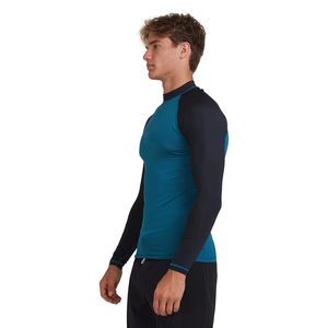 Wholesale Sublimation <b>Printed</b> Mma Rash Guard for Men Men's long Sleeve Compression <b>Surfing</b> t Shirt Rashguard Bjj - Product Image 5