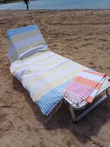 Marin Motif Serviette De Plage Coton Turc Peshtemal Coloré Femmes Hommes Plage Mer Maison Sauna Séchage Rapide Lavable Glands - Product Image 6