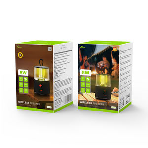 For BLUETOOTH SPEAKER SPA-129 5W <b>Outdoor</b> RGB LED <b>Lighting</b> with Microphone and <b>Battery</b> <b>Power</b> - Product Image 1