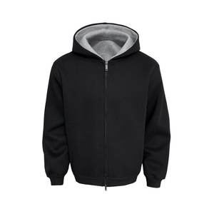 Sudadera con Capucha de Invierno con Logotipo Personalizado, Sudadera Lisa Teñida, Holgada, Unisex, Gruesa, para Hombre, al por Mayor - Product Image 3