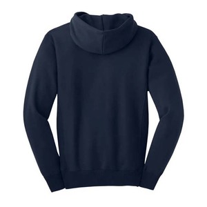 Sweat-shirts d'hiver pour hommes bleu marine, logo personnalisé brodé, 100% coton molletonné, prix bas, vente en gros, best-seller, streetwear - Product Image 6
