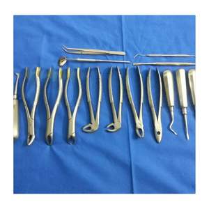 17 <b>PC</b> BASIC ORAL DENTAL SURGERY EXTRACTION ELEVATORS FORCEPS INSTRUMENTS KIT <b>SET</b> Medic Instrument <b>Set</b> by Pentax Low MOQ - Product Image 3