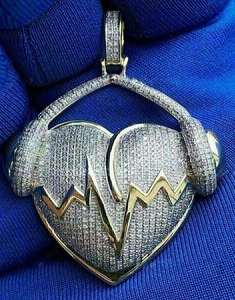 Collier pendentif tête téléphone en argent pour hommes et femmes chrétiens Cadeau élégant - Product Image 2