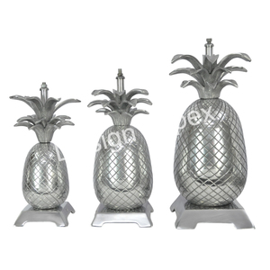 Ananas de haute qualité accrocheur petite et grande taille artisanat robuste Sculpture de fruits décoratifs ananas en aluminium - Product Image 2