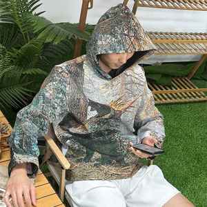 Sweat à capuche pour homme à col rond, design personnalisé, 100% coton, sweat à capuche en tapisserie d'hiver - Product Image 6