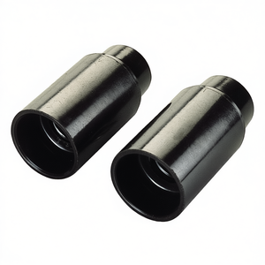 Juego de 2 Portalámparas Negros E14 PP0487 para Decoración del Hogar - Product Image 2