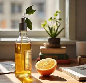 Olio Essenziale di Buccia d'Arancia Dolce <span class=keywords><strong>HL</strong></span> Aromaterapia 100% Puro Estratto Naturale di Piante Pressato a Freddo Rivitalizzante per Tutti i Tipi di Pelle - Product Image 1