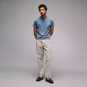 เสื้อยืดครอปสั้นสไตล์วินเทจซักได้ลายพิมพ์โลโก้นุ่มสบายสุดๆ - Product Image 4