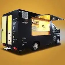 Camiones de Comida Móviles en Venta - Construcción de Fibra de Vidrio y Aluminio, Servicio de Comida Rápida y Barbacoa, Opción de Barra Móvil - Product Image 6