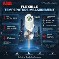 100% Asli ABB SensyTemp TSP300 Sensor Suhu RTD Pt100 Termokopel 4-20mA HART Termometer Proses Tugas Berat IP66/67