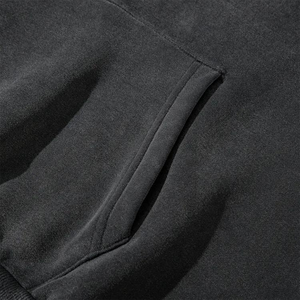 Chándales Unisex Personalizados de Invierno, 100% Algodón, Felpa, Bordado Desgastado, Lavado Ácido, Cintura Elástica, Corte Acampanado - Product Image 3