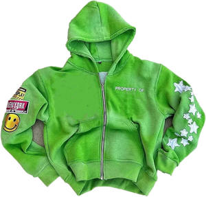 Sweats à capuche brodés en coton molletonné personnalisé uni pour hommes, Pakistan, meilleur produit de haute qualité, meilleure vente pour hommes - Product Image 1