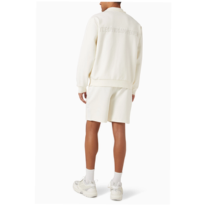 Survêtement pour hommes en gros 2025, veste à fermeture éclair intégrale de haute qualité personnalisée avec impression de logo personnalisé et design de shorts personnalisés - Product Image 5