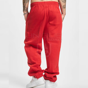 Ventas al por mayor Diseñe su propio logotipo Pantalones de chándal transpirables Precio barato Pantalones de chándal holgados de lana de algodón - Product Image 2