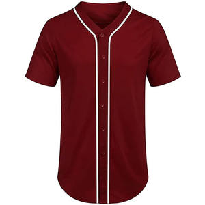 2024 Último estilo Camiseta de béisbol Ropa deportiva transpirable Diseño superior y producto más demandado del cliente de buena venta - Product Image 1