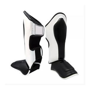 Personalizado sublimación MMA diseño PU cuero karate Muay Thai kickboxing rodilla boxeo deportes espinilleras - Product Image 5