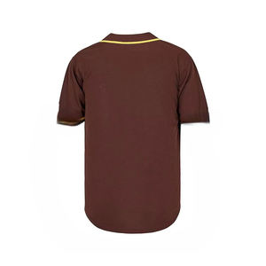 Tendance solide Baseball Softball Jersey chemise sport séchage rapide respirant évacuation de l'humidité unisexe Baseball maillot uniforme actif - Product Image 2