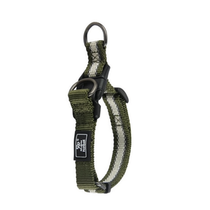 Collare per Animali Domestici Bicolore con Strisce Riflettenti per Passeggiate all'Aperto e Visibilità - Product Image 2