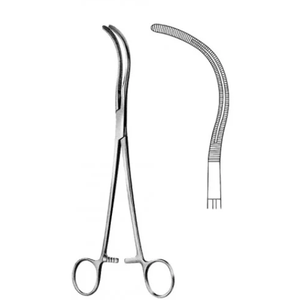 Pinza Hemostática Manual de Acero Inoxidable, Pinza para Pedículo Renal de 0.5cm, Pinza Arterial con Bloqueo, Certificación CE, 1 Unidad - Product Image 1