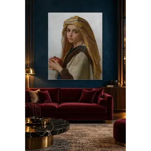 Impression sur toile de Fida Bouguereau : Fille tenant une grenade - Product Image 5