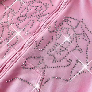 Nouveau design, logo personnalisé, sweat à capuche zippé - Léger, 100% coton, coupe classique pour l'hiver, avec couleur et taille personnalisées - Product Image 5