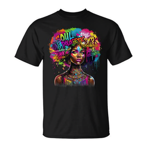 Maglietta per il Mese della Storia Nera delle donne afroamericane, abbigliamento promozionale per la festa di Juneteenth - Product Image 2