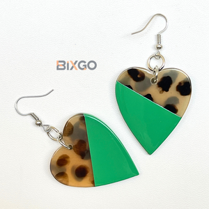 Pendientes Colgantes Vintage de Plata Lacada en Rojo Hechos a Mano en Vietnam, Regalo de Boda, Venta al por Mayor Personalizada - Product Image 4